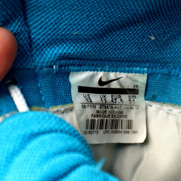 Nike Blazer SP High Men Sz 13 Shoes Blue Lacquer White Hi Top Sneaker 379416-401 - Picture 14 of 16